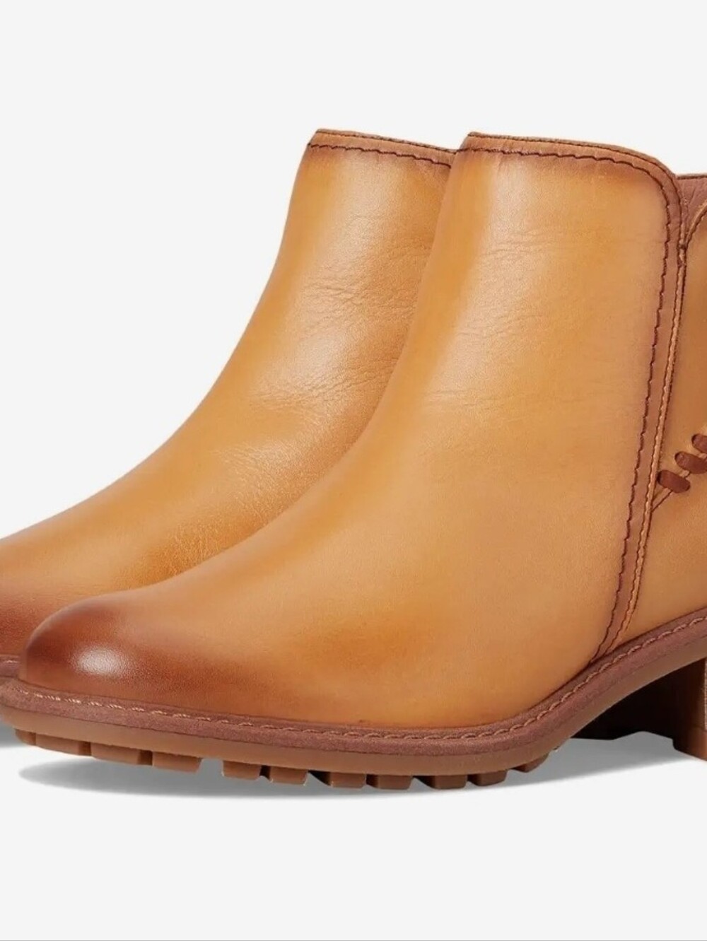 Pikolinos Medina WOD Vanilla Leather Boot Bootie Women's Size 38 NEW